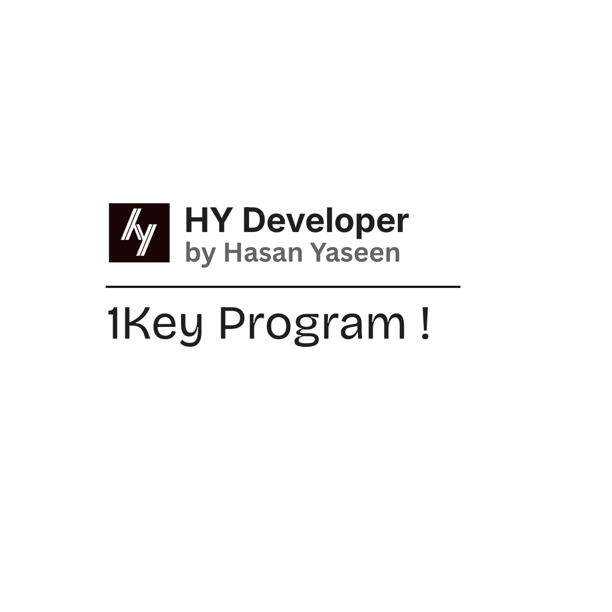 1Key Program