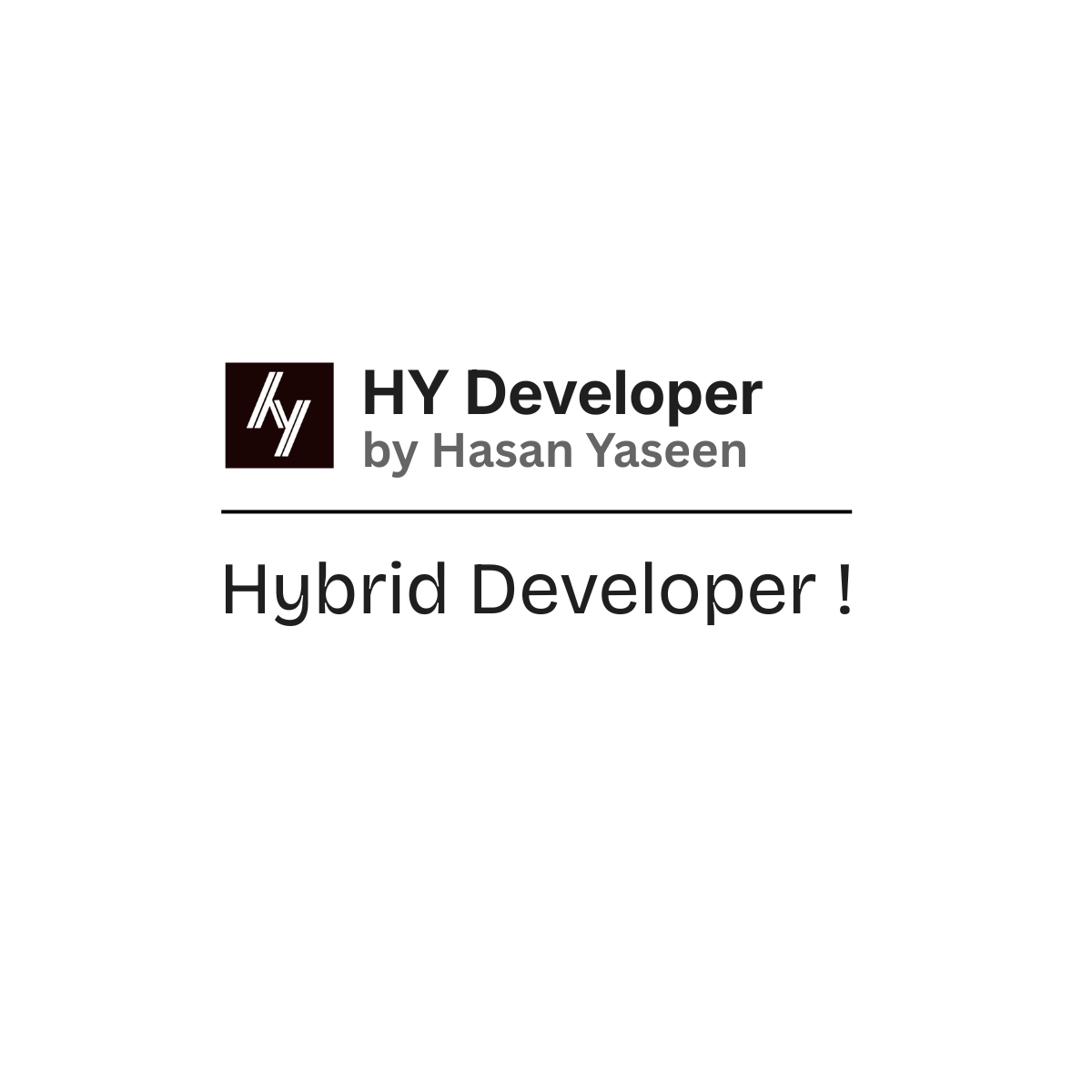 What is hybrid developer